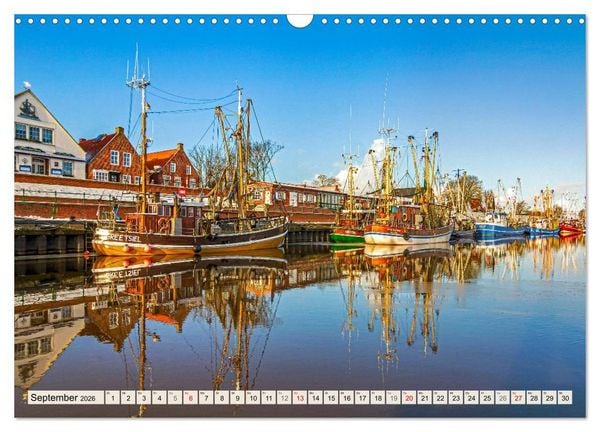 Produktbild: Der sch&ouml;ne Norden Deutschlands (Wandkalender 2026 DIN A3 quer), CALVENDO Monatskalender