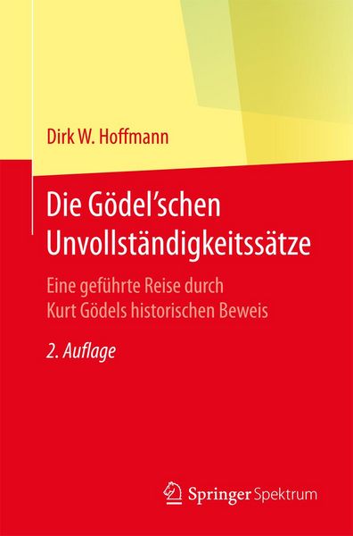 Produktbild: Die G&ouml;del'schen Unvollst&auml;ndigkeitss&auml;tze
