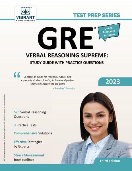 Produktbild: GRE Verbal Reasoning Supreme
