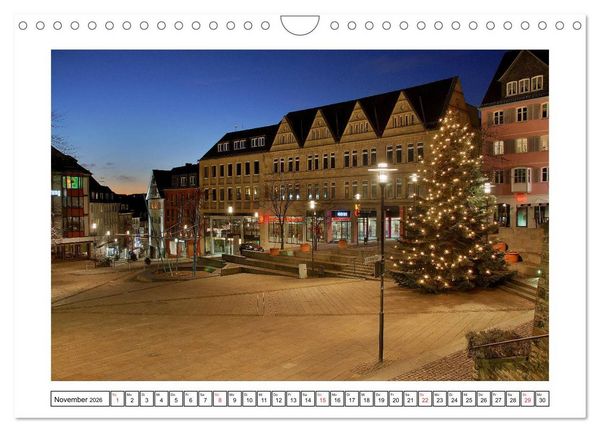 Produktbild: Blaue Stunde im Siegerland (Wandkalender 2026 DIN A4 quer), CALVENDO Monatskalender