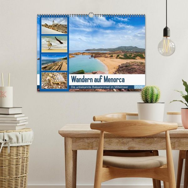 Produktbild: Wandern auf Menorca (Wandkalender 2026 DIN A3 quer), CALVENDO Monatskalender
