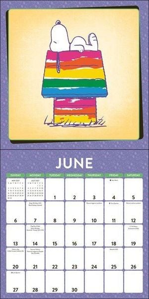 Produktbild: Snoopy 2027 &ndash; Wandkalender