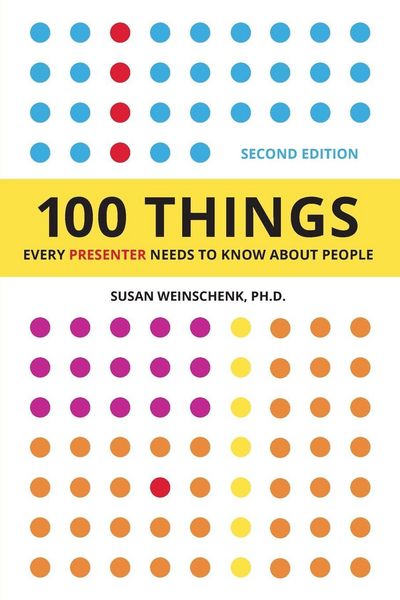 Produktbild: 100 Things Every Presenter Needs To Know About People