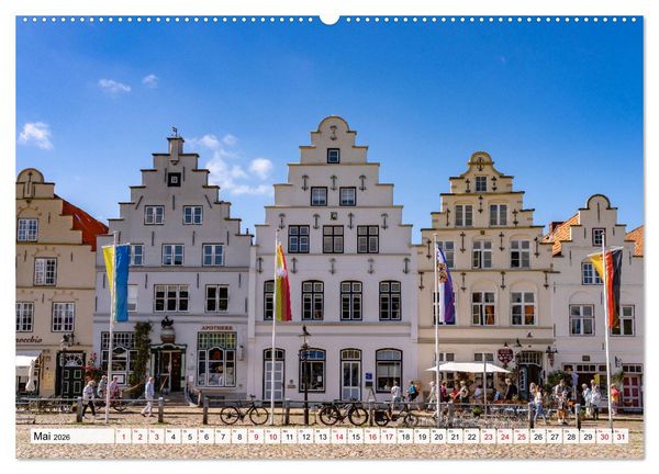 Produktbild: Schleswig-Holstein - Nordfriesland (hochwertiger Premium Wandkalender 2026 DIN A2 quer), Kunstdruck in Hochglanz