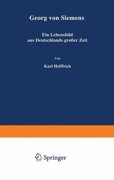 Produktbild: Georg von Siemens