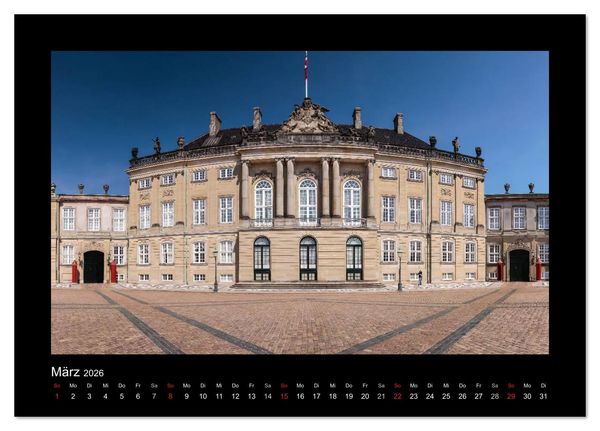 Produktbild: Kopenhagen (Tischkalender 2026 DIN A5 quer), CALVENDO Monatskalender
