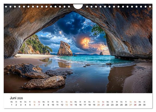 Produktbild: Neuseeland - Land der tausend Horizonte (Wandkalender 2026 DIN A4 quer), CALVENDO Monatskalender