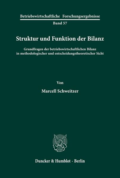 Struktur und Funktion der Bilanz.