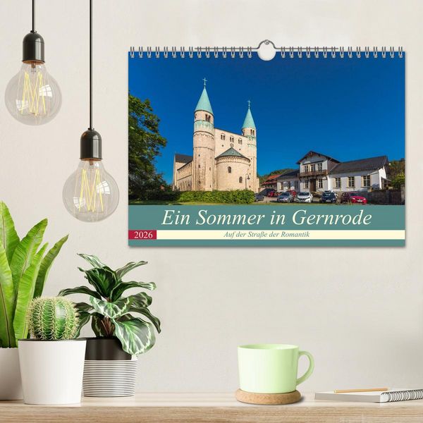 Produktbild: Ein Sommertag in Gernrode (Wandkalender 2026 DIN A4 quer), CALVENDO Monatskalender