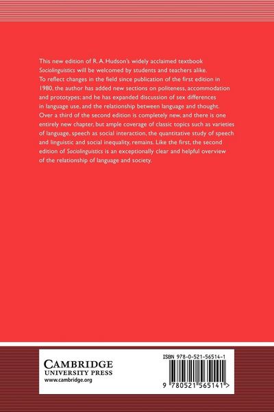Produktbild: Sociolinguistics