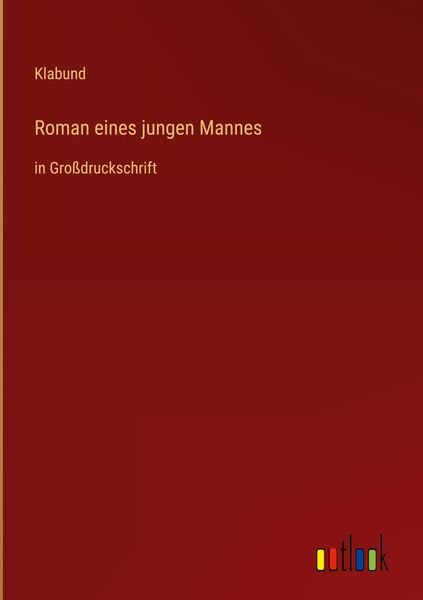 Produktbild: Roman eines jungen Mannes