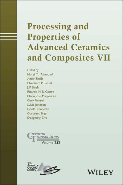 Produktbild: Processing and Properties of Advanced Ceramics and Composites VII