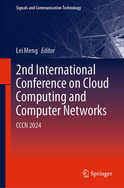 Produktbild: 2nd International Conference on Cloud Computing and Computer Networks