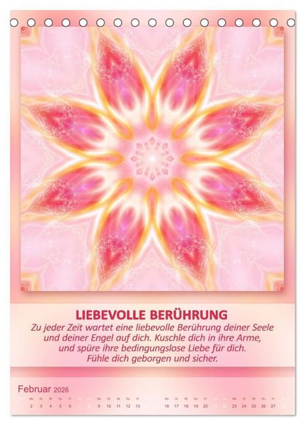 Produktbild: Light Energy Mandalas - Kalender - Vol. 1 (Tischkalender 2026 DIN A5 hoch), CALVENDO Monatskalender