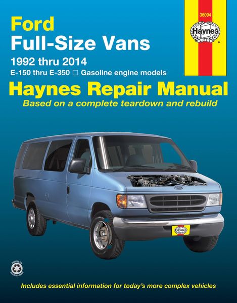 Produktbild: Ford full-size E-150-E-350 petrol vans (1992-2014) Haynes Repair Manual (USA)