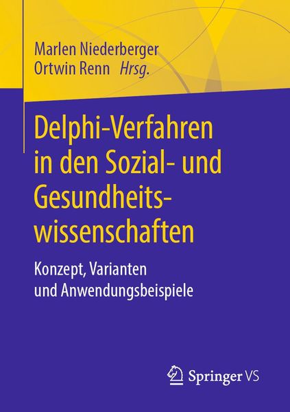 Produktbild: Delphi-Verfahren in den Sozial- und Gesundheitswissenschaften