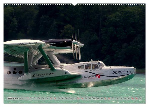 Produktbild: Wasserflugzeuge - Fliegende Exoten (hochwertiger Premium Wandkalender 2026 DIN A2 quer), Kunstdruck in Hochglanz