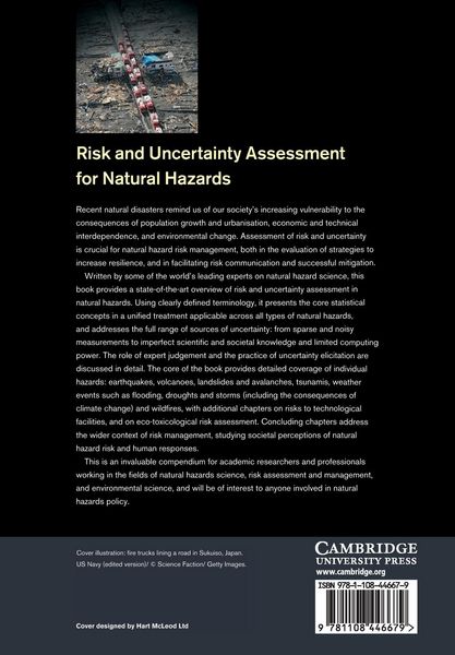 Produktbild: Risk and Uncertainty Assessment for Natural Hazards