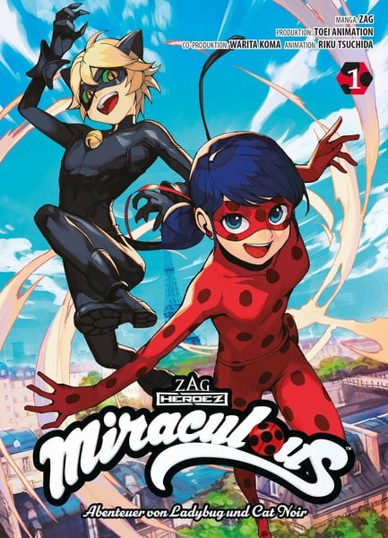 Produktbild: Miraculous - Die Abenteuer von Ladybug und Cat Noir (Manga) 01