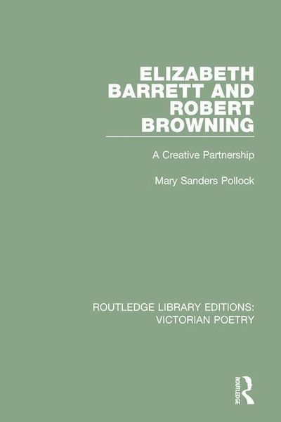 Produktbild: Pollock, M: Elizabeth Barrett and Robert Browning