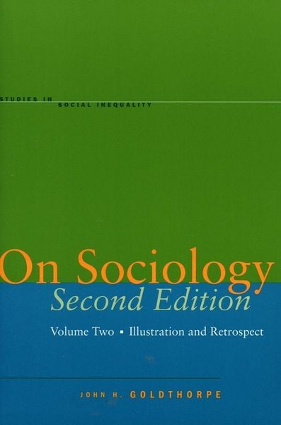Produktbild: On Sociology Second Edition Volume Two