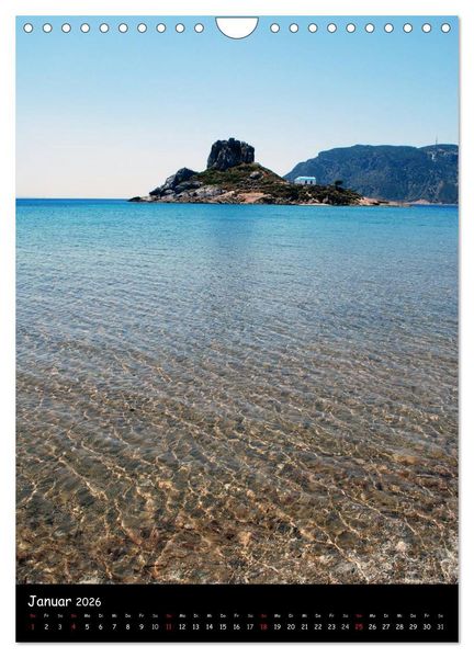 Produktbild: Griechenland - Insel Kos (Wandkalender 2026 DIN A4 hoch), CALVENDO Monatskalender