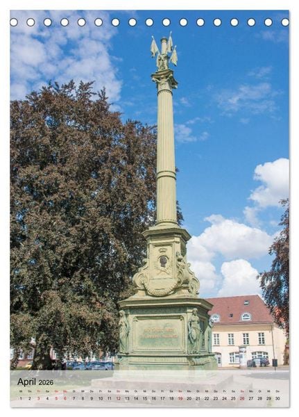 Produktbild: Historisches G&uuml;strow (Tischkalender 2026 DIN A5 hoch), CALVENDO Monatskalender