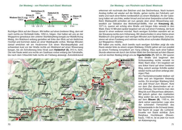 Produktbild: ROTHER Wanderf&uuml;hrer Fernwanderwege Schwarzwald