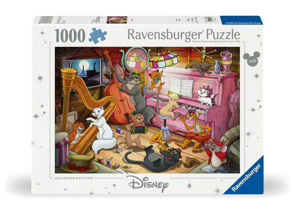Produktbild: Erwachsenenpuzzle 1000 Teile - Disney Classics - Aristocats