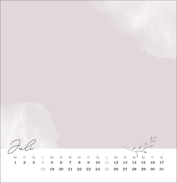 Produktbild: Kreativkalender zum Aufstellen Gl&uuml;cksmomente 2027