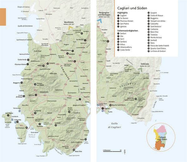 Produktbild: Vis-&agrave;-Vis Reisef&uuml;hrer Sardinien