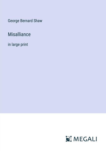Produktbild: Misalliance