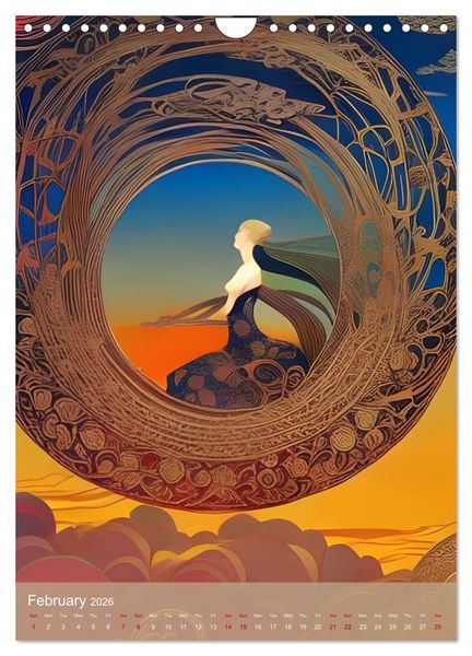 Produktbild: Hidden Beauty (Wall Calendar 2026 DIN A4 portrait), CALVENDO 12 Month Wall Calendar