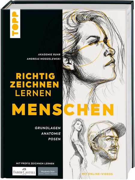 Produktbild: Richtig Zeichnen lernen Mensch