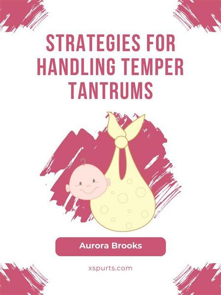 Produktbild: Strategies for Handling Temper Tantrums
