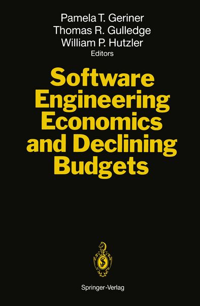 Produktbild: Software Engineering Economics and Declining Budgets