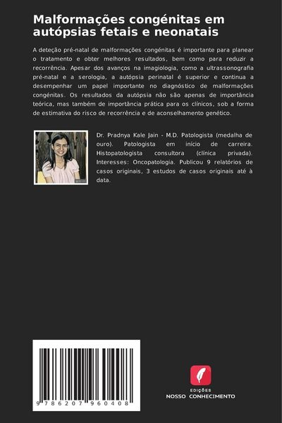 Produktbild: Malforma&ccedil;&otilde;es cong&eacute;nitas em aut&oacute;psias fetais e neonatais
