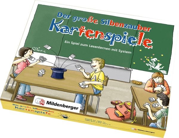 Der große Silbenzauber: Kartenspiele, Game von Inka Cramm,Tanja der Becke,Marina Krüssmann,Sabine Zepnik,Ursula Bredel, Mildenberger Verlag GmbH,