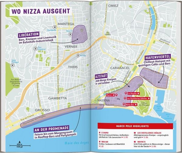 Produktbild: MARCO POLO Reisef&uuml;hrer Nizza, Antibes, Cannes, Monaco