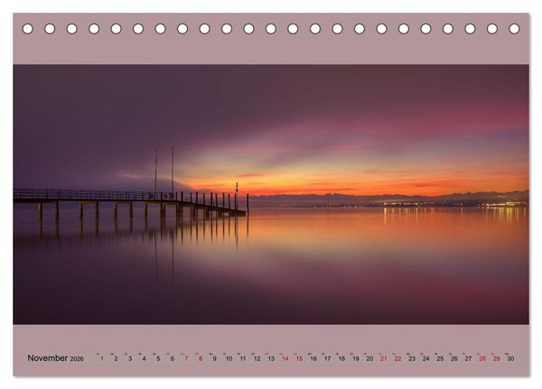 Produktbild: Bodensee Weitblicke (Tischkalender 2026 DIN A5 quer), CALVENDO Monatskalender
