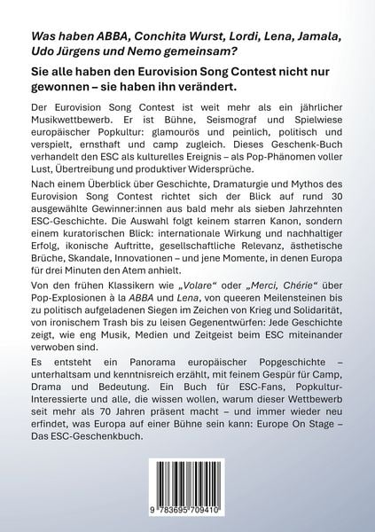 Produktbild: Europe on Stage: ESC - Eurovision Song Contest