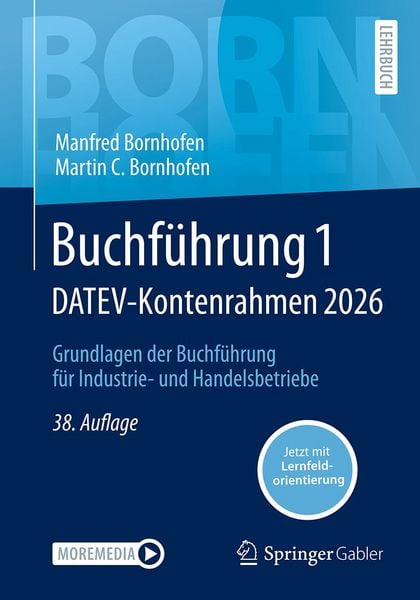Produktbild: Buchf&uuml;hrung 1 DATEV-Kontenrahmen 2026