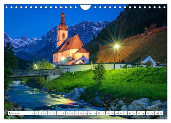 Produktbild: Berchtesgadener Alpen - Landschaften zum Tr&auml;umen (Wandkalender 2026 DIN A4 quer), CALVENDO Monatskalender
