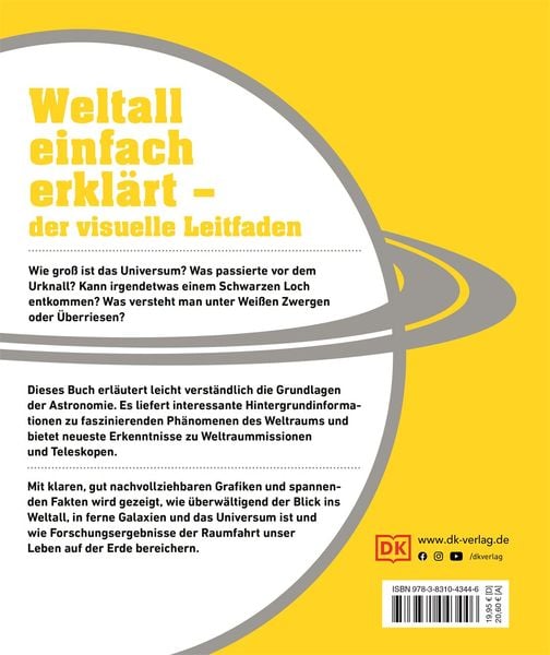 Produktbild: #dkinfografik. Weltall einfach erklärt