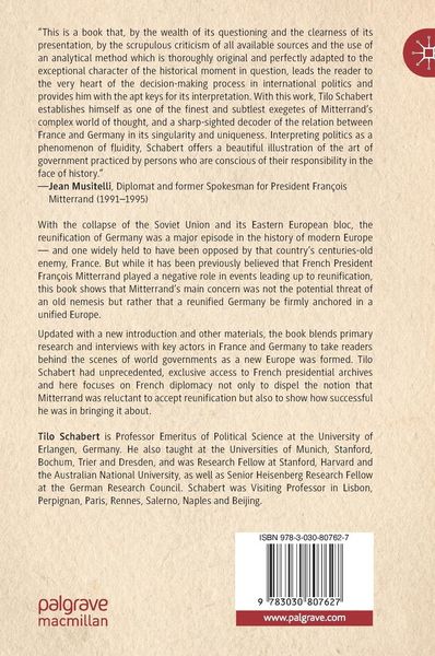 Produktbild: France and the Reunification of Germany