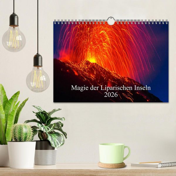 Produktbild: Magie der Liparischen Inseln 2026 (Wandkalender 2026 DIN A4 quer), CALVENDO Monatskalender