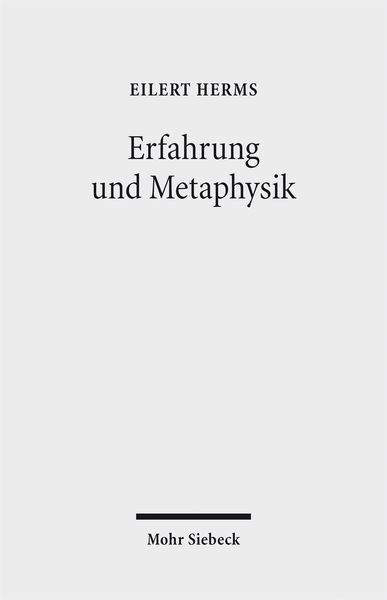 Produktbild: Erfahrung und Metaphysik