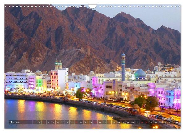 Produktbild: Oman - Eine Bilder-Reise (Wandkalender 2026 DIN A3 quer), CALVENDO Monatskalender