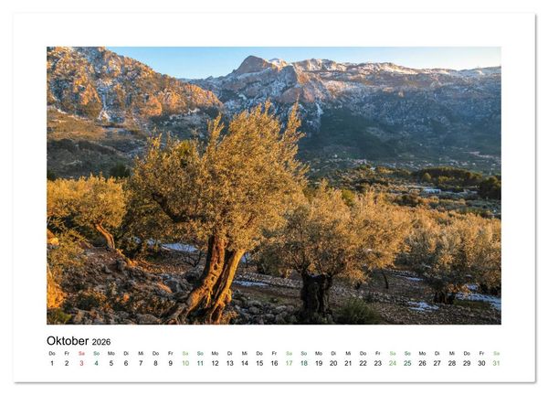 Produktbild: Sehnsucht nach Mallorca (hochwertiger Premium Wandkalender 2026 DIN A2 quer), Kunstdruck in Hochglanz