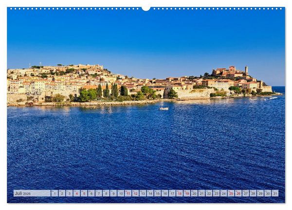 Produktbild: Faszinierendes Elba (hochwertiger Premium Wandkalender 2026 DIN A2 quer), Kunstdruck in Hochglanz